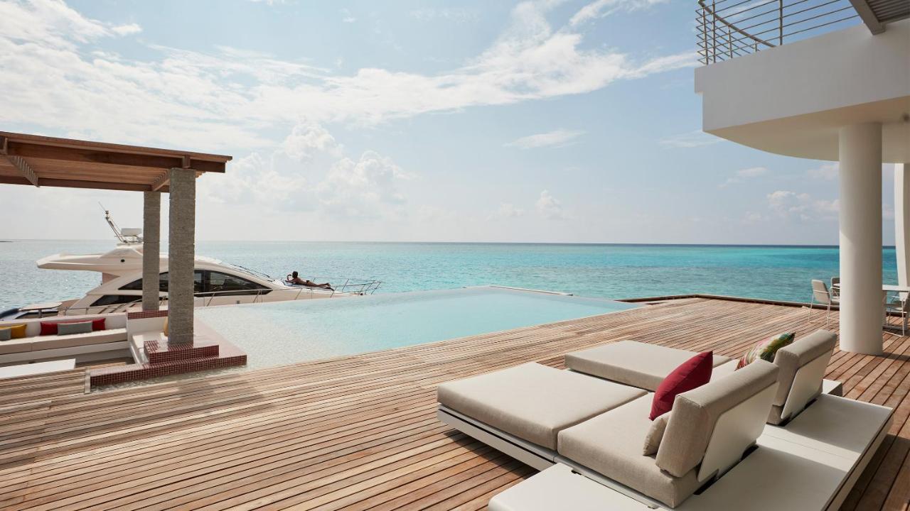 Открытая площадка виллы Jumeirah Maldives