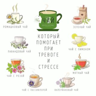 Какой чай предпочитаете вы? ☕️#чай #тревога